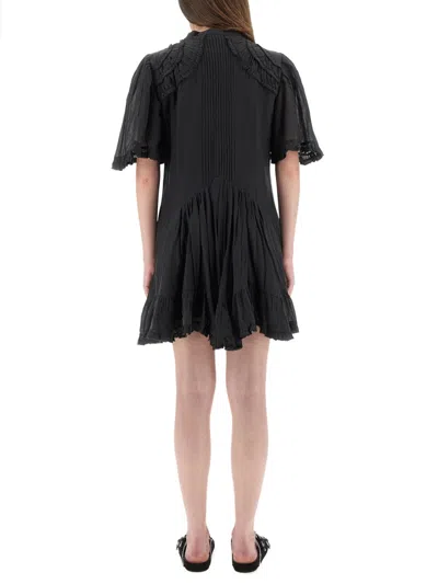 Isabel Marant Étoile Isabel Marant Etoile Black Cotton Viscose Dresses In Black