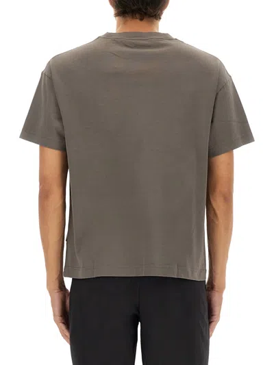 Palm Angels Classic Printed T-shirt In Gray