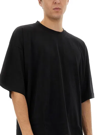 Studio Nicholson T-shirt In Jersey In Black