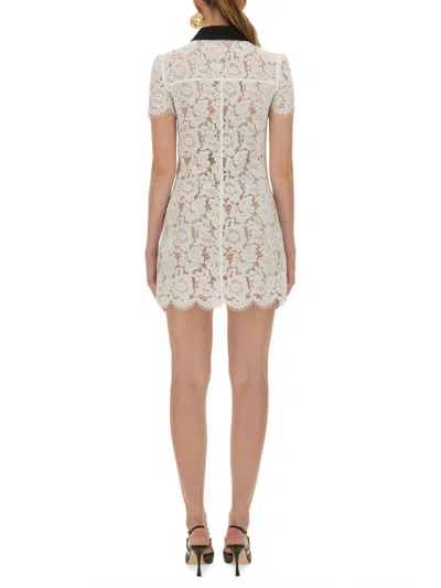 Self-portrait Self Portrait Embroidered Lace Dress In White