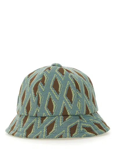 Needles Hat With Print In Green
