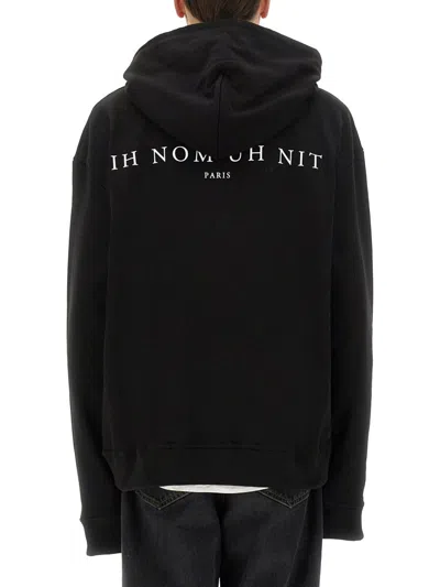 Ih Nom Uh Nit Leopard Mask Print Sweatshirt In Black