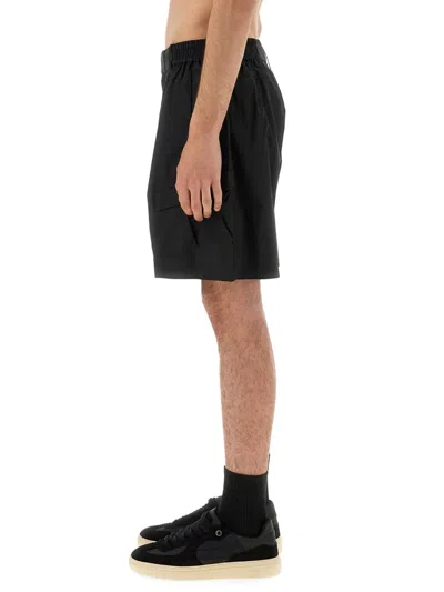 Represent Cargo Tech Shorts In Black