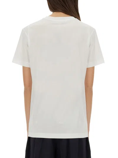 Patou Logo Print T Shirt In White
