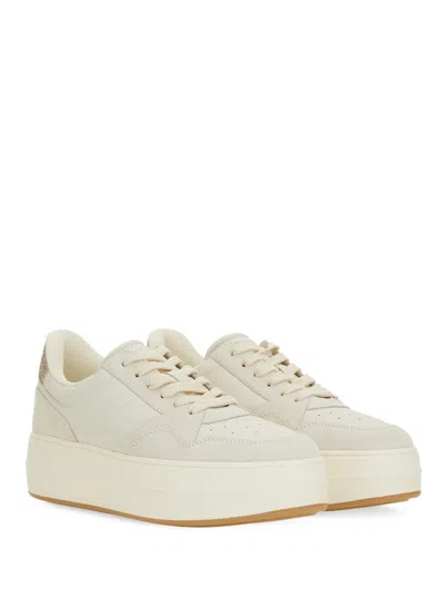 Hogan Elevated Leather Sneakers In Multi