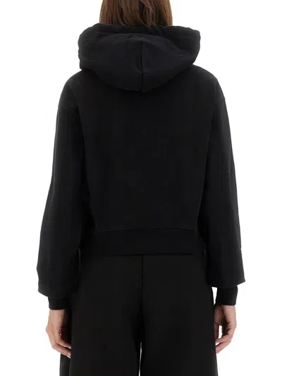 Jacquemus The Grosgrain Hoodie In Black