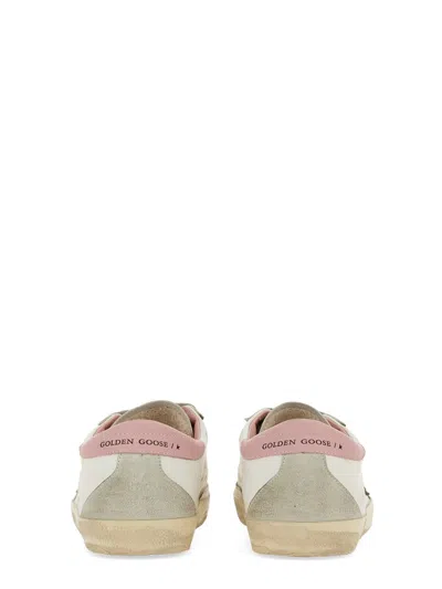 Golden Goose Deluxe Brand Women Multicolor Leather Super Star Classic Sneakers In White