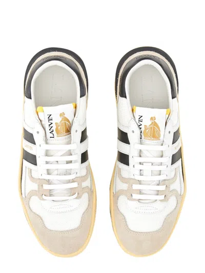 Lanvin Lace-up Low-top Casual Shoes In Multi