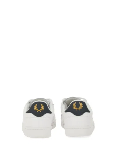 Fred Perry Leather Sneaker In White