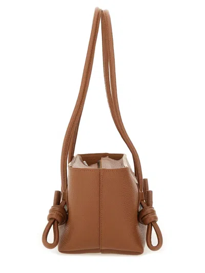 Hereu "fleca Grainy" Bag In Brown