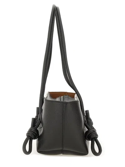 Hereu "fleca Grainy" Bag In Black