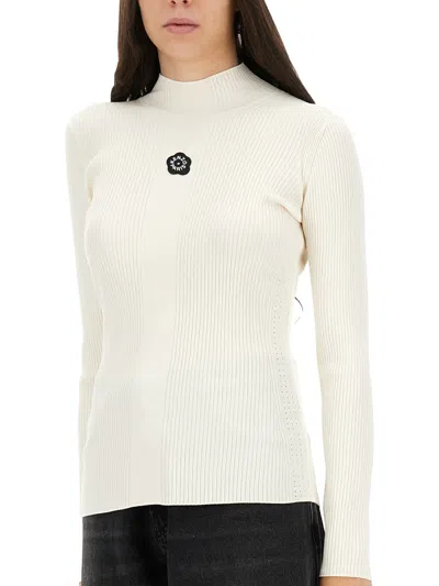 Kenzo White Sweater In White
