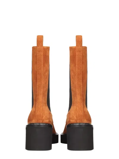 Khaite Calgary Boots In Multi