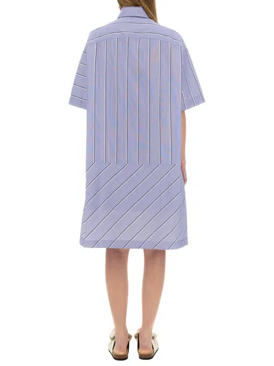 Jw Anderson J.w.anderson Women Patchwork Dress In Multi