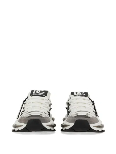 Dolce & Gabbana Low Airmaster Sneaker In White