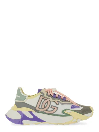 Dolce & Gabbana Sneaker With Logo In Multi