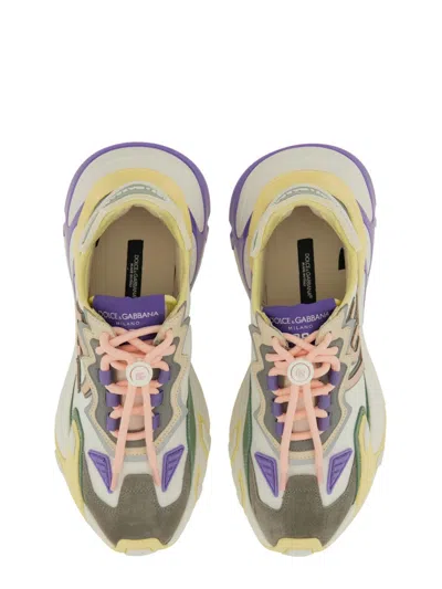 Dolce & Gabbana Sneaker With Logo In Multi