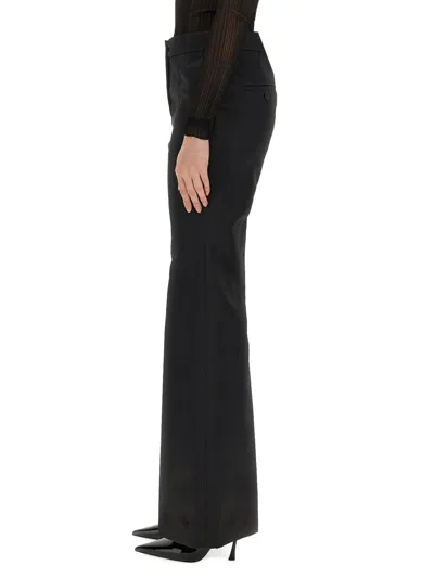 Givenchy Women Black Flare Tailored Pants In Black