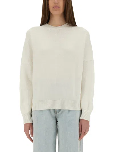 Khaite Pullover Margaux In Cashmere In White