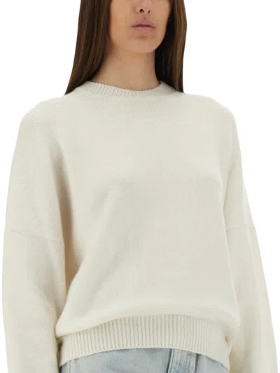 Khaite Pullover Margaux In Cashmere In White