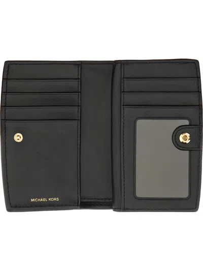 Michael Michael Kors Michael By Michael Kors "bryant Medium" Wallet In Black