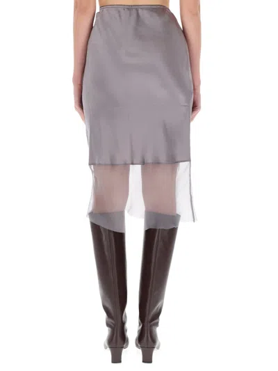 The Garment Skirt Catania In Silver