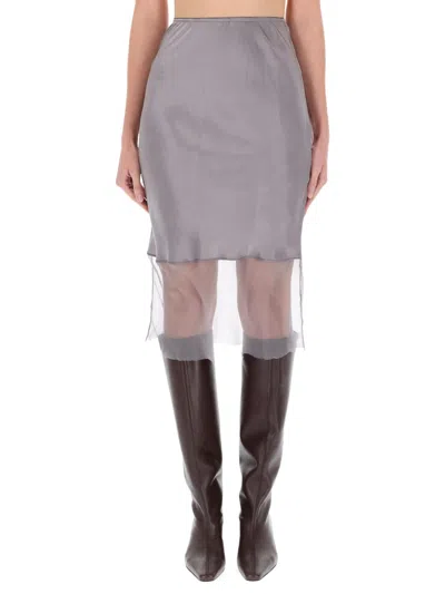 The Garment Skirt Catania In Silver