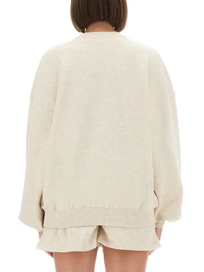 Rotate Birger Christensen Sweatshirt With Logo In Gray