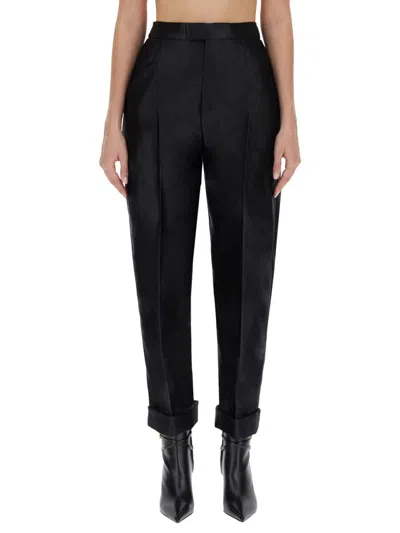 Tom Ford Stretch Silk Satin Pj Pants Trousers Black In Black