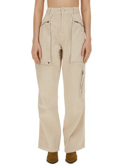 Isabel Marant Jolande Straight-leg Jeans In Neutral