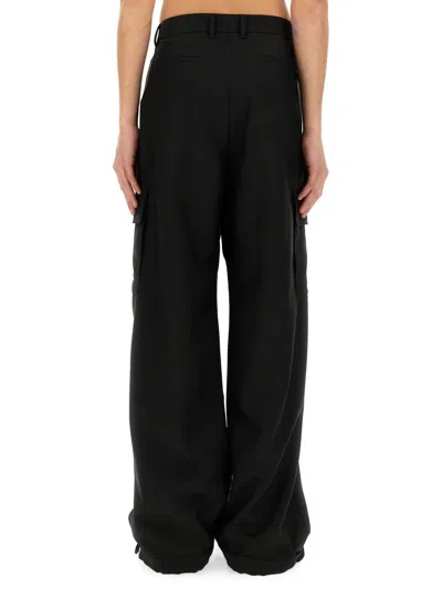 Off-white Off White Cargo Pants In Black