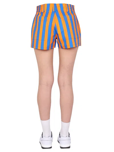 Sunnei Striped Pattern Shorts In Multi