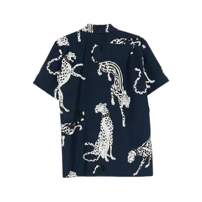 Olivia Von Halle Jumpsuits Blue, White In Multi