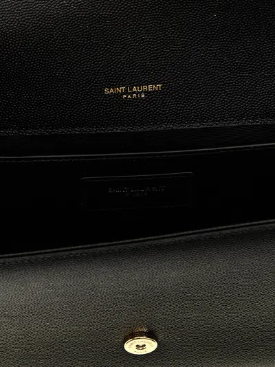 Saint Laurent Kate Crossbody Bags Black In Black