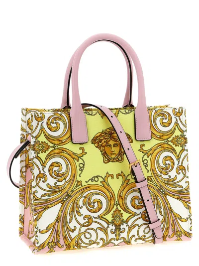 Versace La Medusa Tote Bag Multicolor In Multi