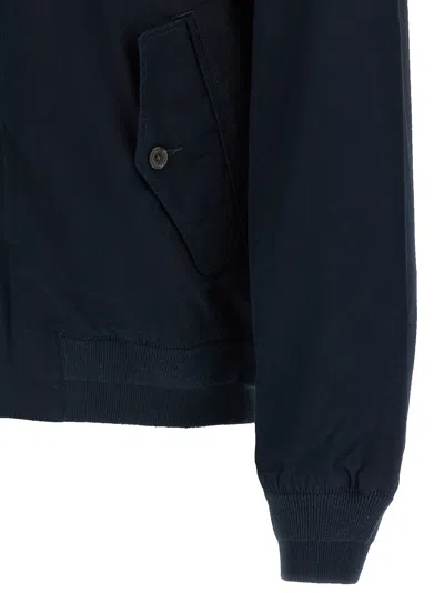 Polo Ralph Lauren Logo Embroidery Bomber Jacket Puffer Jackets Blue In Multi