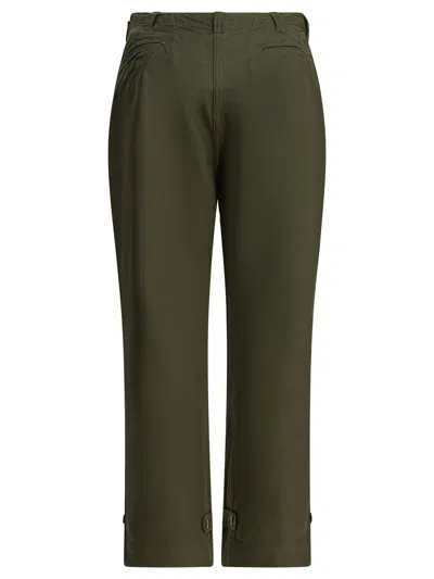Buzz Rickson's M-43 Buttoned Trousers In Green