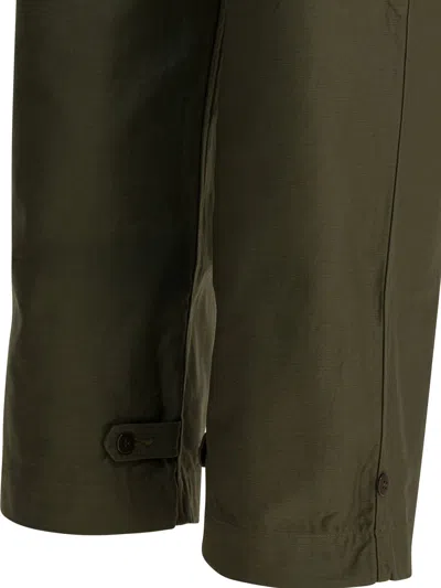 Buzz Rickson's M-43 Buttoned Trousers In Green