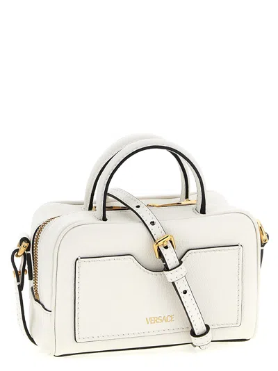 Versace Medusa Crossbody Bag Detachable Strap Top Handle