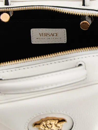 Versace Medusa Crossbody Bag Detachable Strap Top Handle