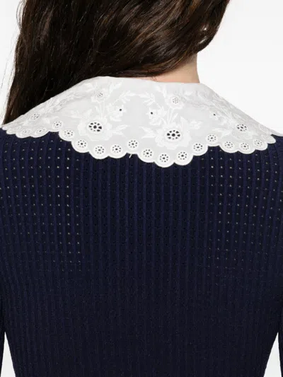 Self-portrait Mini Dress In Multi