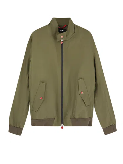 Kiton Ciro Paone Zip-up Bomber Jackets In Multi