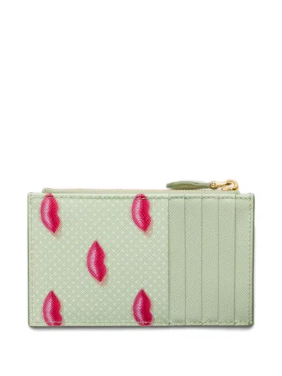 Prada カードケース In Green