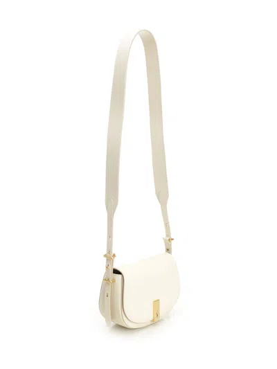 Polo Ralph Lauren P Id Mn Sddl-crossbody-small Crossbody Bags White In White