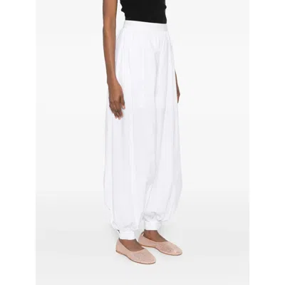 Rotate Birger Christensen Tapered Trousers In White