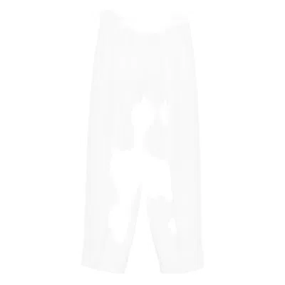 Max Mara Trousers In White