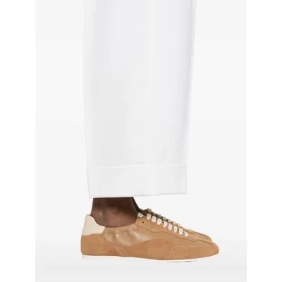 Max Mara Trousers In White