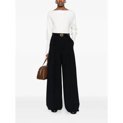 Max Mara Trousers In Black