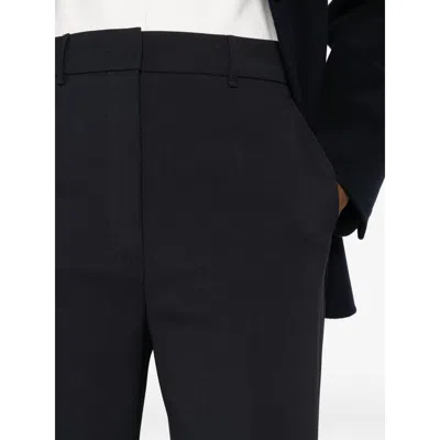 Max Mara High-waisted Trousers In Black