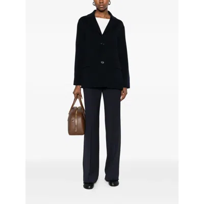 Max Mara High-waisted Trousers In Black